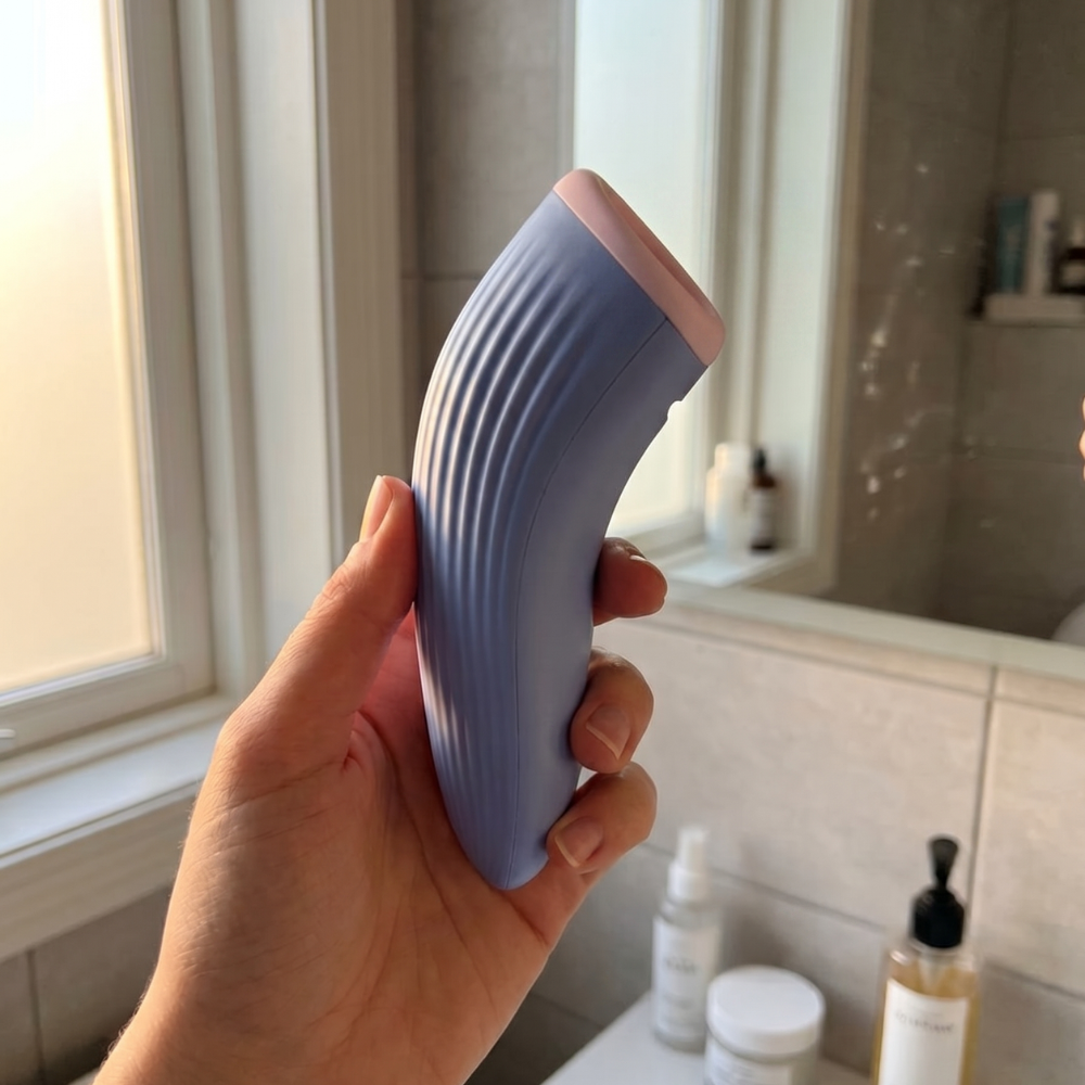 3-minute blue + red light acne spot treatment